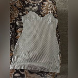 Sliver dress size medium